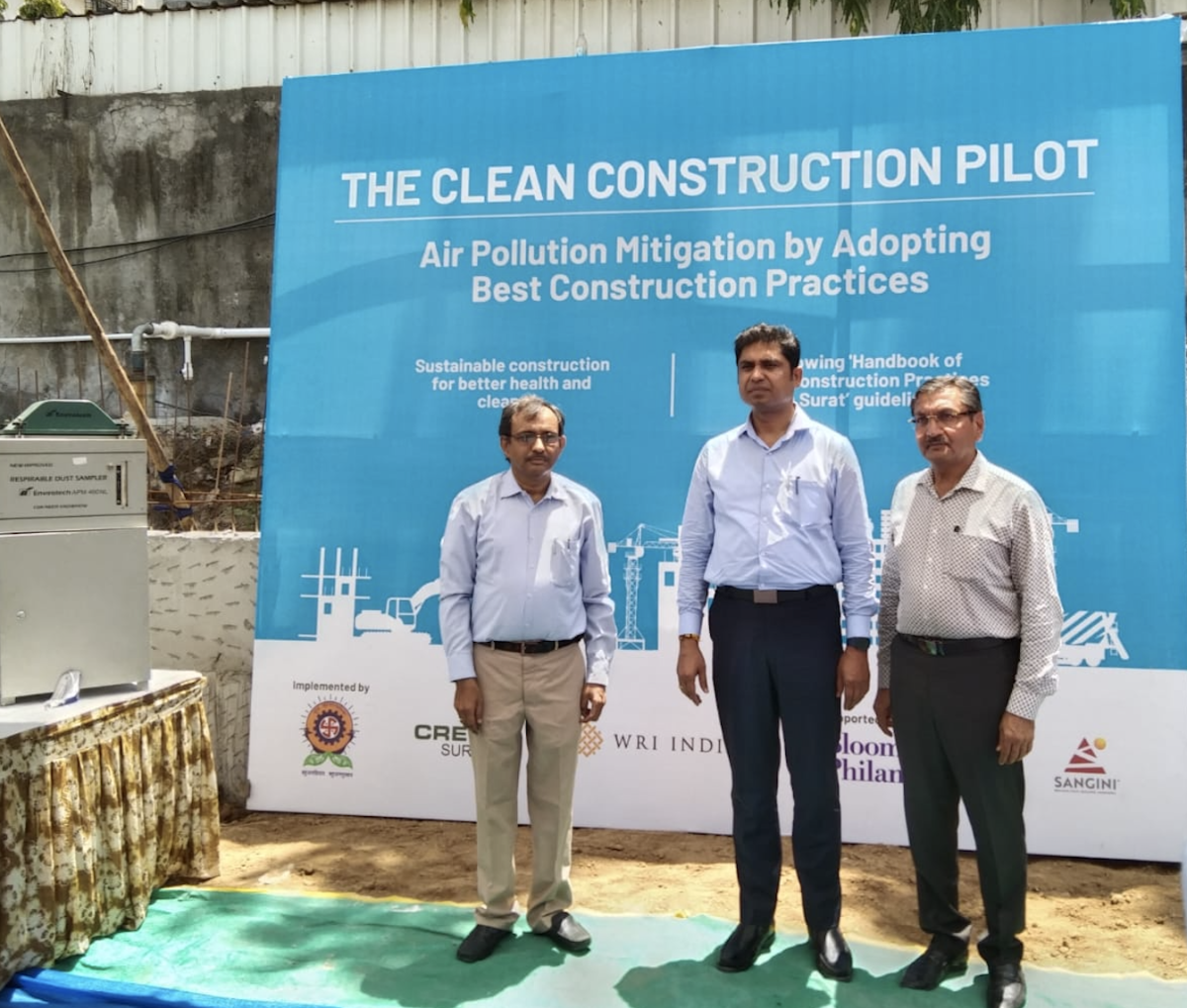 Clean Construction Pilot surat